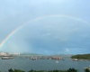 江城子·雨晚霞